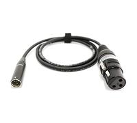 75 cm Adaptador de Audio Mini XLR a Conector XLR 3 Pines Blackmagic | SC-AK-REAN-mXLR-XLR