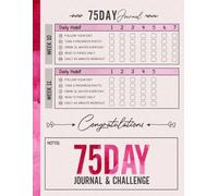 75 Day Journal and Challenge: Wellness Planner | Daily Progress Tracker Your Exercise With Checklists (8.5 x 11 Inches)