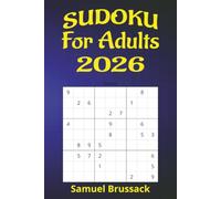 75 Easy Sudoku Puzzles For Adults 2026 Edition | Adult Sudoku Puzzle Book Easy 2026