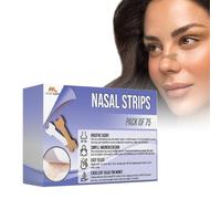 75 Piezas Tiras Nasales Anti-Ronquidos (Tamaño Pequeño) - Alivia Congestión Nasal Por Resfriados & Alergias - Mejora El Flujo De Aire - Solución Contra Ronquidos Para Hombres Y Mujeres - de Mobi Lock
