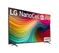 75 pulgadas TV LG NANOCELL 4K serie AI NANO81 con Smart TV WebOS24 - 75NANO81T6A
