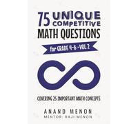 75 Unique Competitive Math Question: for GRADE 4-6 Vol-2
