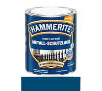 750 ml Hammerite directamente en oxidado metal de Laca protectora azul, brillo