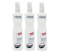 750ml Clynol Stylingspray Xtra strong Set de tres sprays para el pelo (3 x 250 ml)