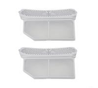 752387 Filtro de pelusa para secadora Bosch para Siemens, tamiz de pelusa compatible con avantixx Ascenta para isensoric Extra Class Series 6 iQ500 iQ700 piezas de secadoras (paquete de 2)