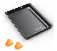 7524 - Piezas de repuesto de plancha de tamaño completo para Weber Genesis S310, E310, E320, S320, E330, S330, EP310, EP320, EP330, piezas de inserción de parrilla plana de acero al carbono con asas
