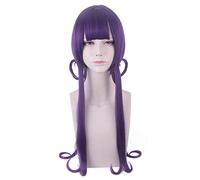 75cm Anime Kwai Akane Aoi Long Purple Cosplay Wig Synthetic Hair Toilet-bound Hanako-kun Halloween Costume Party Wigs For Women