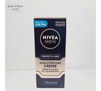 Crema de cuidado facial Nivea Men Protect &, crema facial calmante para hombres, crema de día hidratante, 75 ml