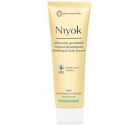 75ml Niyok Pasta de dientes de aceite de coco - Hierba de limón y jengibre