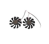 75Mm 2Pin GTX1050Ti Enfriador de GPU Ventilador DOBLE para MSI Geforce GTX 1050Ti GTX-1050-Ti-4GT-OC RefrigeracióN de Tarjeta GráFica