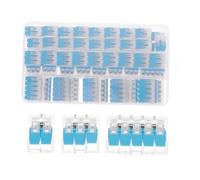 75pcs Lever Wire Connector Assortment Set Compact Splicing Connectors for Electrical Wiring Easy to Use Quick Disconnect Feature .D122