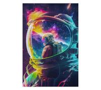 75x50cm/1000pcs Rompecabezas Astronaut in Mountains 2 Rompecabezas para Adultos Juegos Relajantes Decoración Perfecta Cumpleaños Y Navidad 75x50cm/1000pcs