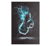 75x50cm/1000pcs Rompecabezas De Piezas para Adultos Electric Boxing Gloves Artwork Rompecabezas para Adultos Juguete Decoración De Pared Difícil Difícil Desafiante De Completar 75x50cm/1000pcs