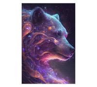 75x50cm/1000pcs Rompecabezas De Piezas para Adultos Galaxy Bear Animal Rompecabezas para Adultos Juego De Ingenio Mejora La Memoria Regalos para Amigos Y Familiares 75x50cm/1000pcs