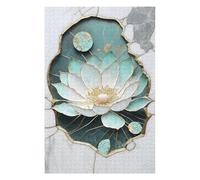 75x50cm/1000pcs Rompecabezas para Adolescentes Abstract Lotus Kintsugi Rompecabezas para Adolescentes Juguetes Antiestrés Una Obra De Arte Actividades Divertidas En Casa 75x50cm/1000pcs