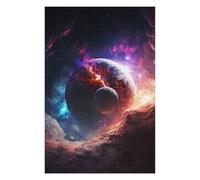 75x50cm/1000pcs Rompecabezas para Adolescentes Beautiful Sky in Space Rompecabezas para Adultos Juego Práctico Pero Divertido Y Humorístico Juego Desafiante Regalos 75x50cm/1000pcs