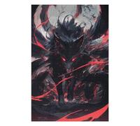 75x50cm/1000pcs Rompecabezas para Adolescentes Black Kitsune Power Rompecabezas para Adultos Juego Práctico Pero Divertido Y Humorístico Juego Desafiante Regalos 75x50cm/1000pcs