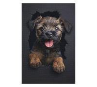 75x50cm/1000pcs Rompecabezas para Adolescentes Border Terrier Rompecabezas para Adultos Juguetes De Bricolaje Regalos para Mujeres Cumpleaños 75x50cm/1000pcs