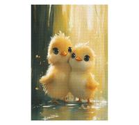 75x50cm/1000pcs Rompecabezas para Adolescentes Cute Baby Chicks Rompecabezas para Adultos Juego Práctico Desafío Difícil Ayuda A Ejercitar El Cerebro 75x50cm/1000pcs