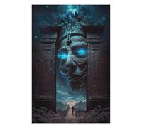75x50cm/1000pcs Rompecabezas para Adolescentes Egyptian Portal to The Stars Rompecabezas para Adultos Juegos Familiares Análisis Y Lógica Juegos Desafiantes Regalos