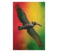 75x50cm/1000pcs Rompecabezas para Adolescentes Rasta Pelican Rompecabezas para Adultos Juego Práctico Desafío Difícil Ayuda A Ejercitar El Cerebro 75x50cm/1000pcs