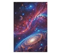 75x50cm/1000pcs Rompecabezas para Adolescentes Voyage Through The Cosmos Rompecabezas para Adultos Juego Familiar Difícil Regalo De Cumpleaños, Regalos, 75x50cm/1000pcs
