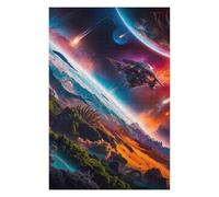 75x50cm/1000pcs Rompecabezas para Adultos Alien Frontier Voyage Rompecabezas para Adultos Juguete Decoración De Pared Corte De Precisión Regalos De Cumpleaños Y Únicos 75x50cm/1000pcs