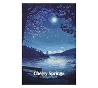 75x50cm/1000pcs Rompecabezas para Adultos Cherry Springs Night Sky Rompecabezas para Adultos Juego Práctico Pero Divertido Y Humorístico 75x50cm/1000pcs