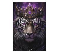 75x50cm/1000pcs Rompecabezas - Royal Tiger Majesty Rompecabezas para Adultos Juegos Familiares Que Mejoran La Memoria Oferta como Regalos para Toda La Familia 75x50cm/1000pcs