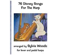 76 canciones de Disney para arpa: arpas de palanca y pedal – Hal Leonard