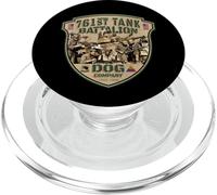 761 ° Batallón de Tanques Tributo Vintage Dog Company WW2 Heroes PopSockets PopGrip para MagSafe