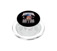 762 Augusta Queen de Georgia: un Homenaje a la Belleza Afro Puff PopSockets PopGrip para MagSafe