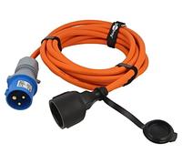 76224 Cable de extensión 3G2,5mm2 5m goma naranja Enchufes adicionales: 2 GOOBAY
