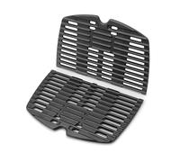7644 Parrilla de hierro fundido Piezas de repuesto Accesorios para Weber Q100, Q1000, Q120, Q1200, Q140, 32 cmx21.6 cm 7582 Accesorios para parrilla Weber Grill Baby-Q Comprado Repuestos, 2 Pack