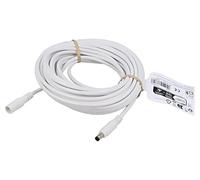 76677 Cable DC 5.5/2.1 Enchufe, DC 5.5/2.1 Enchufe recto Blanco GOOBAY