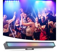 768 LED Luces de Píxeles Largos Wallwasher Barra de Luz, 200W RGBW Luz con Efecto Estroboscópico, Lámparas de Iluminación de Escenarios para DJ Fiestas Conciertos Discoteca Bares Musicales, 1 PCS