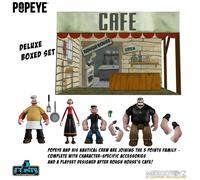Set de 4 Figuras de Acción Popeye - Popeye's Characters Deluxe Box Set