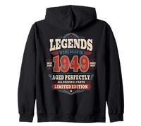 77 Cumpleaños Hombre Regalo Vintage Año 1949 Sudadera con Capucha