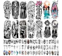 77 Hojas de Tatuajes Temporales Familiares, Tatuaje Falso para Parejas Reuniones Familiares, Tatuaje de Símbolo de Amor Familiar para el Día de San Valentín, Día de la Madre, Día del Padre