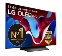 77 pulgadas Smart TV LG OLED evo AI C4 4K 2024 - OLED77C49LA.AEU
