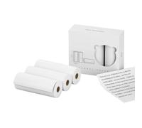 77 X 30 Mm Etiquetas de Prueba de Fricción de Rollo de Papel de Rollo de Papel para la Perifena A9/A9S/A9 Pro Mini Pocket Mobile (Notas Papel térmico (no Adhesivo))