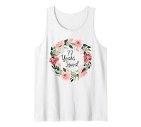 77 Years Loved Women Men 77 Years Old 77th Birthday Camiseta sin Mangas