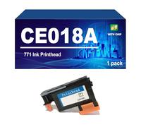771 Cabezal De Impresión con Chip Compatible para HP Designjet Z6200, Z6600, Z6800 Y Z6810,CE018A-1 Pack