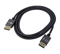 Cable DisplayPort Goobay Slim 2.0/2.1 40 Gbit/s 2 m
