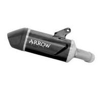 77506AKN - Silenciador Escape Arrow Indy Race EVO Dark Moto Guzzi V100 Mandello
