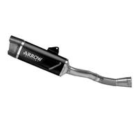 77526AKN - Silenciador de escape Arrow Indy Race Dark Zontes ZT703-RR (25-26)