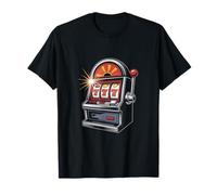 777 Diseño de la suerte del bote de la máquina tragamoned Camiseta