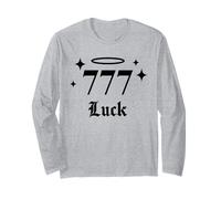 777 Número Ángel Suerte Manga Larga