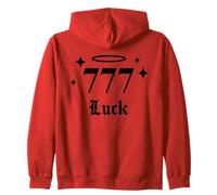 777 Número Ángel Suerte Sudadera con Capucha