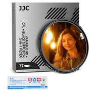 77mm Variable ND & CPL & Black-Mist 1/4 Filter 3 in 1 Function, Variable ND2-32(Stop 1-5), HD Optical Glass Multi-Coated with Lens Cap